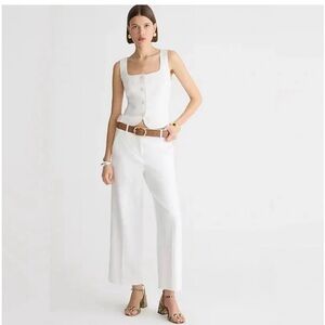 J crew linen pants